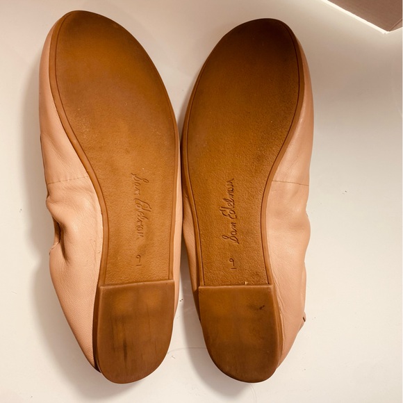 Sam Edelman Tan Leather Soft Comfy Business/ Casual Everyday Ballet Flats SZ 9M - Picture 9 of 10